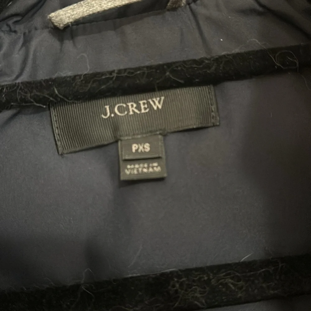 J crew quilted vest